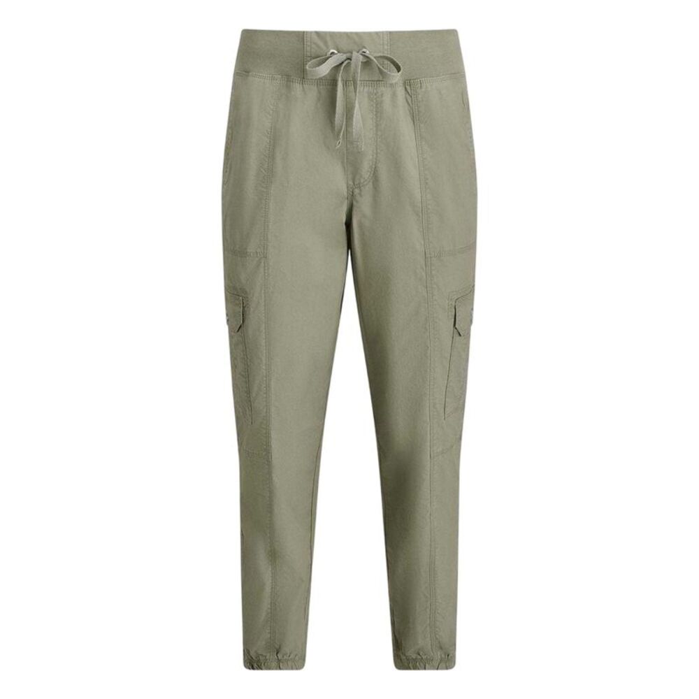 DKNY Womens/Ladies Drawstring Waist Cargo Jogging Bottoms / Bayleaf